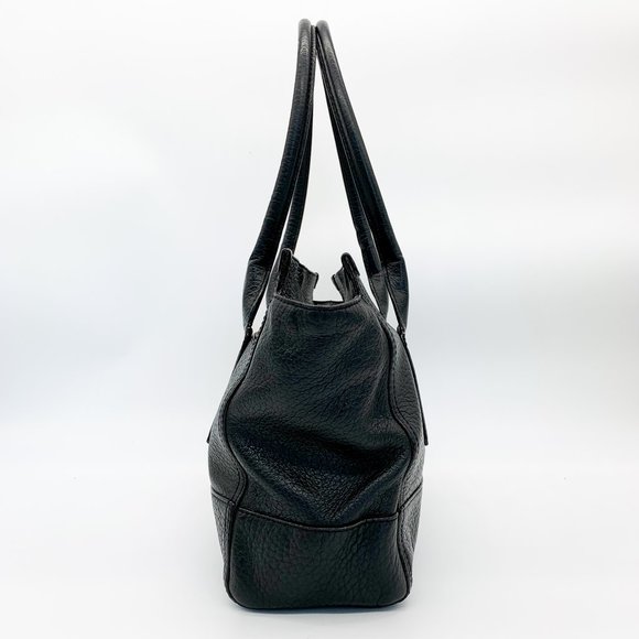 KATE SPADE Pebbled Leather Satchel Handbag Black - Picture 8 of 13